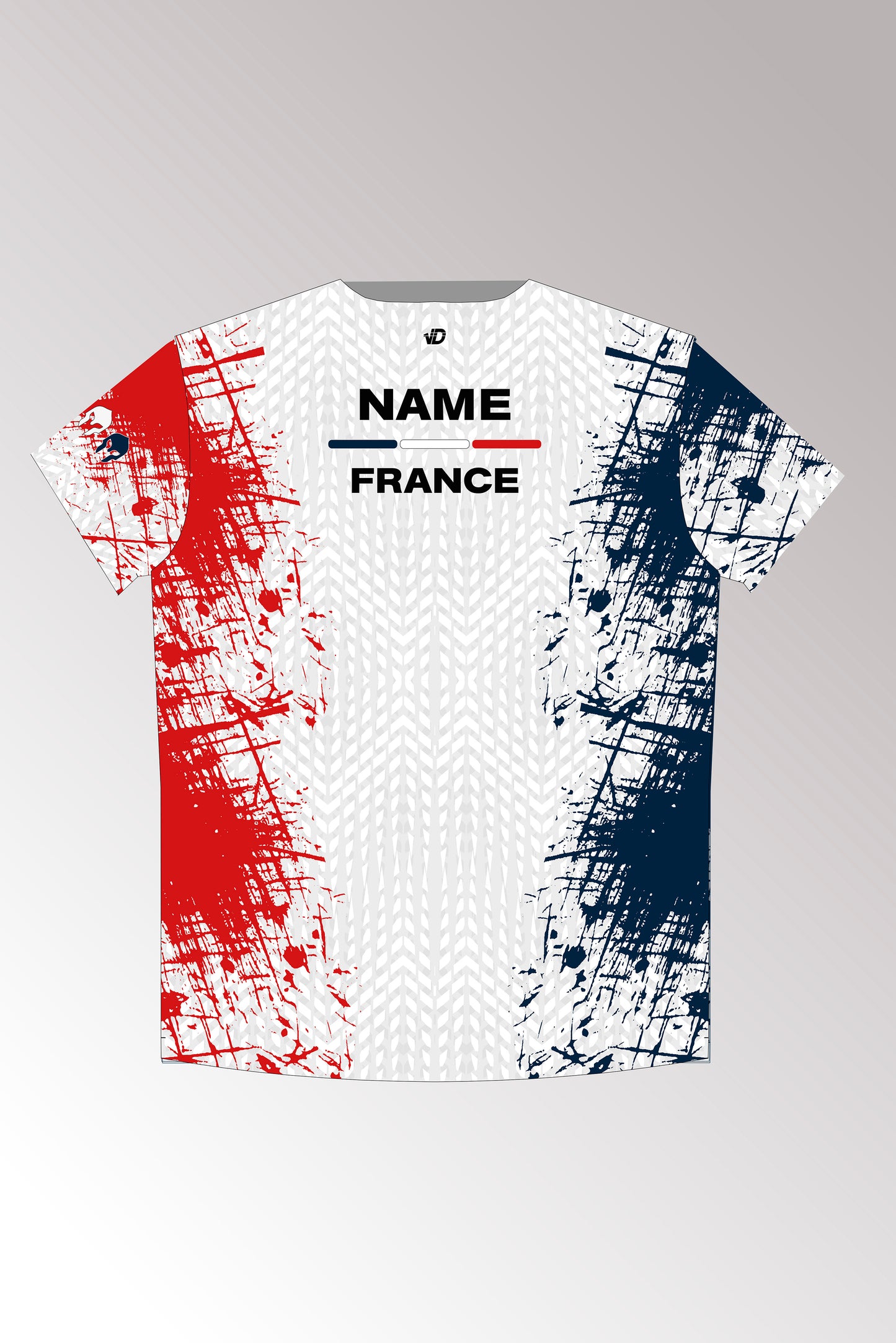 T-shirt Running France U/D SS24/25