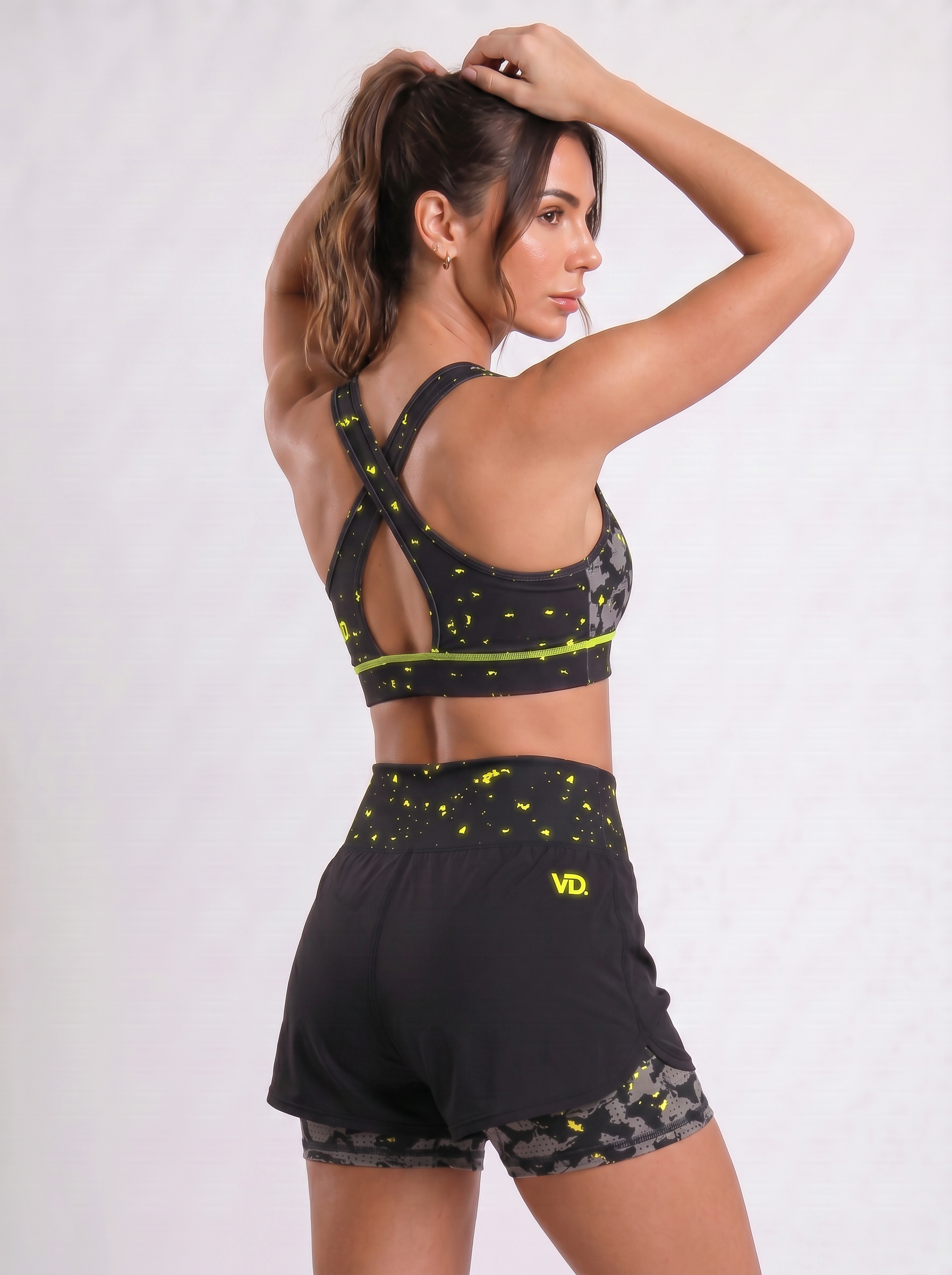 Set Short Pro + Top two Black Spots