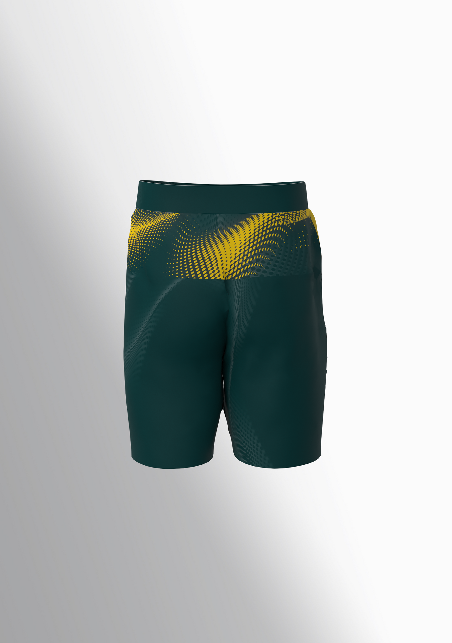 Shorts Running Yellow Wave