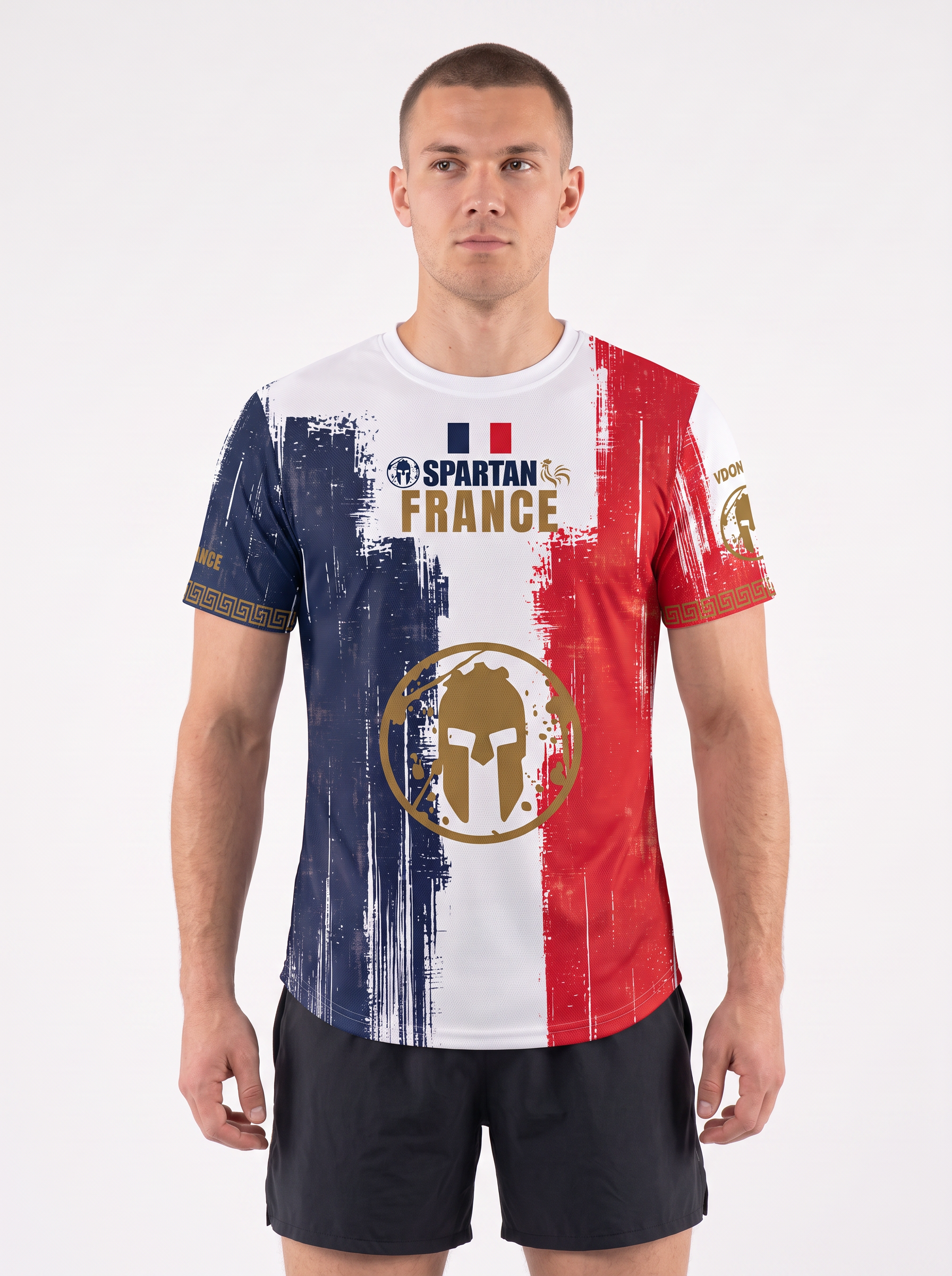 T-shirt Running U/D Trifecta FRANCE 2026