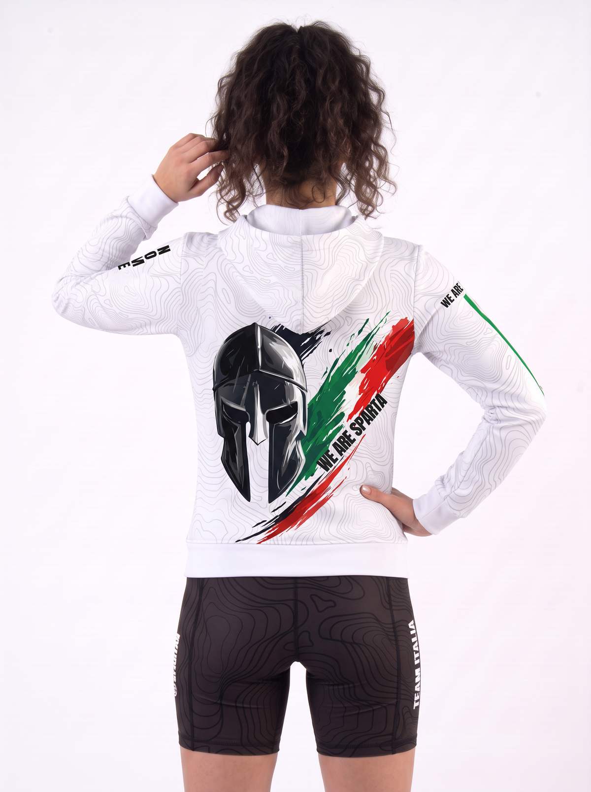 Felpa Cappuccio + Zip TWC SPARTA 2026