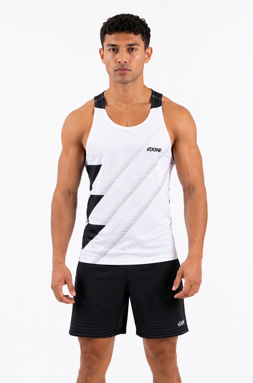 Canotta Master B/W Stripe