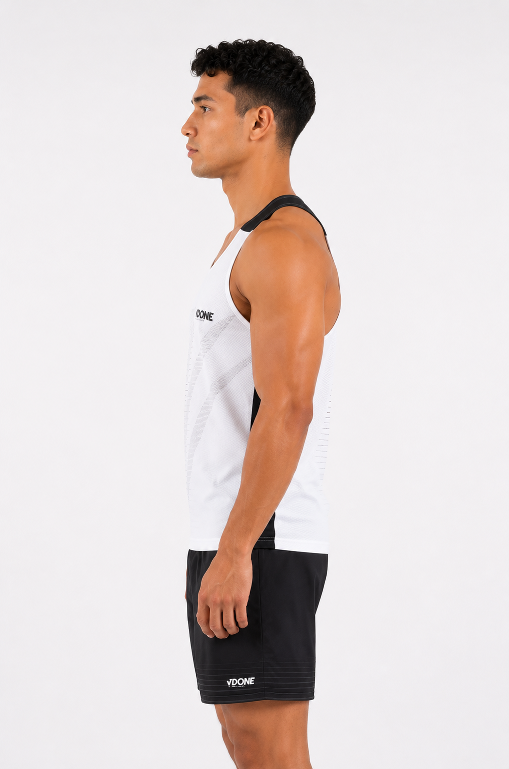 Canotta Master B/W Stripe