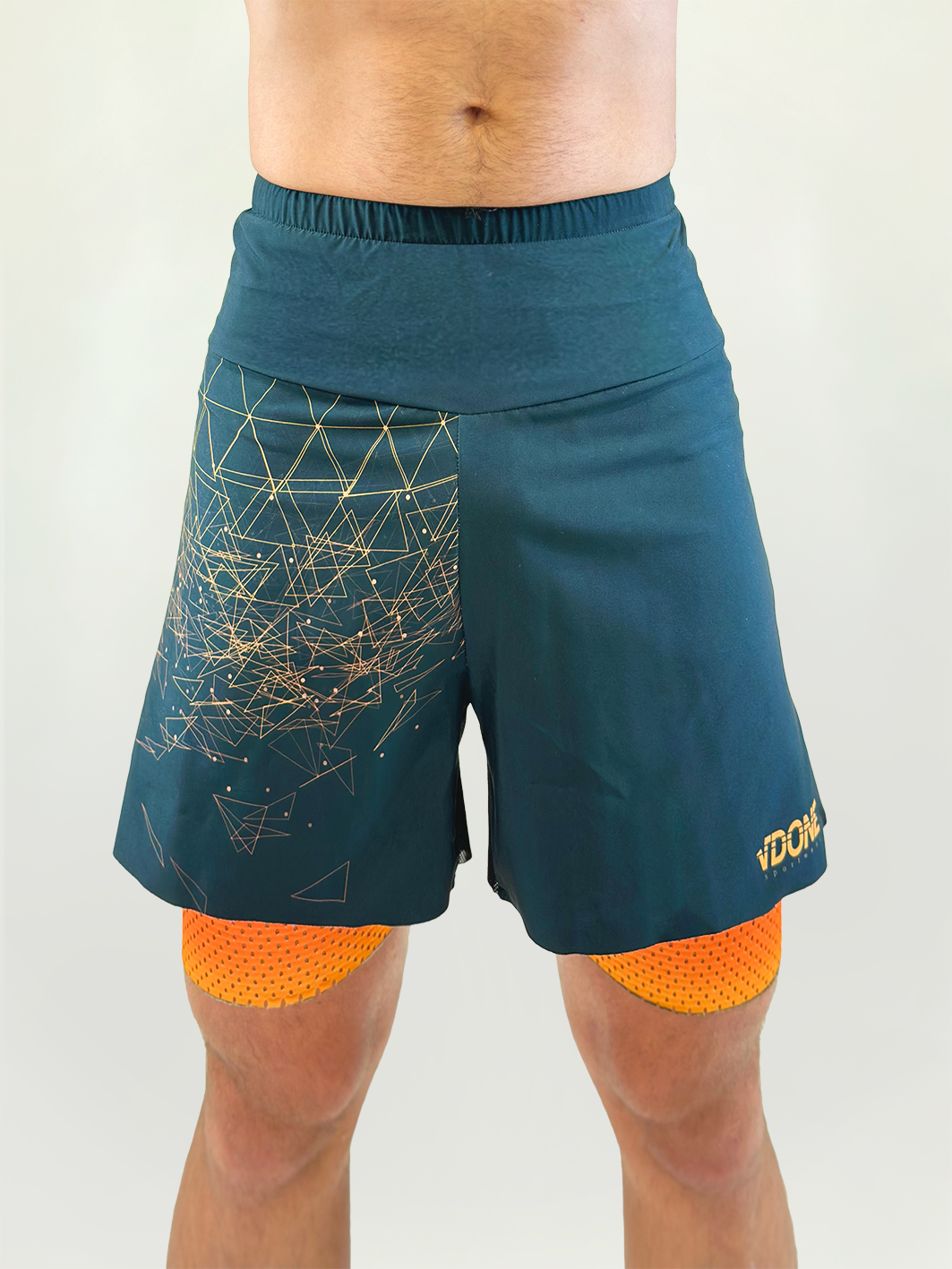 Shorts Hybrid Sky Orange