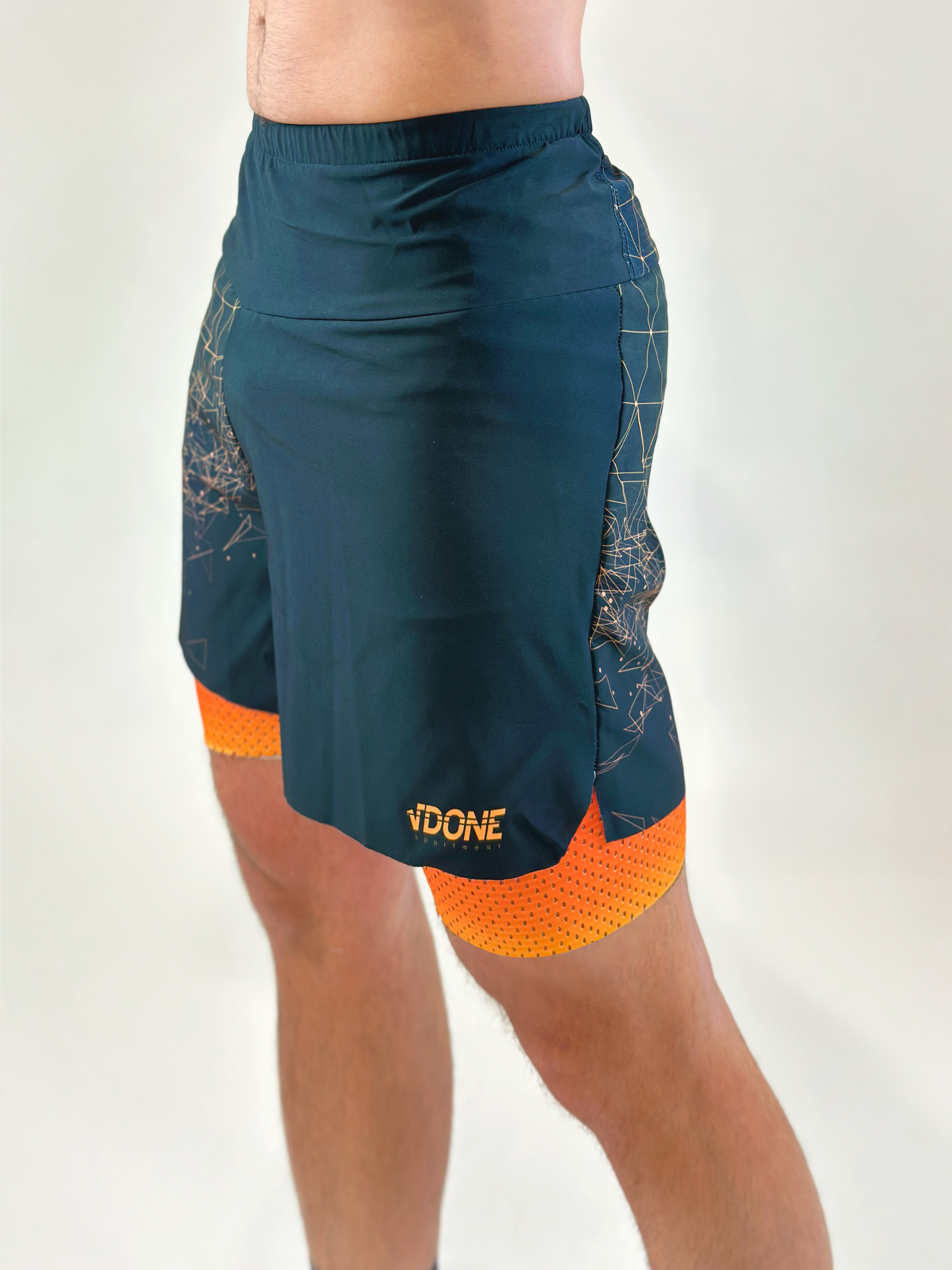 Shorts Hybrid Sky Orange