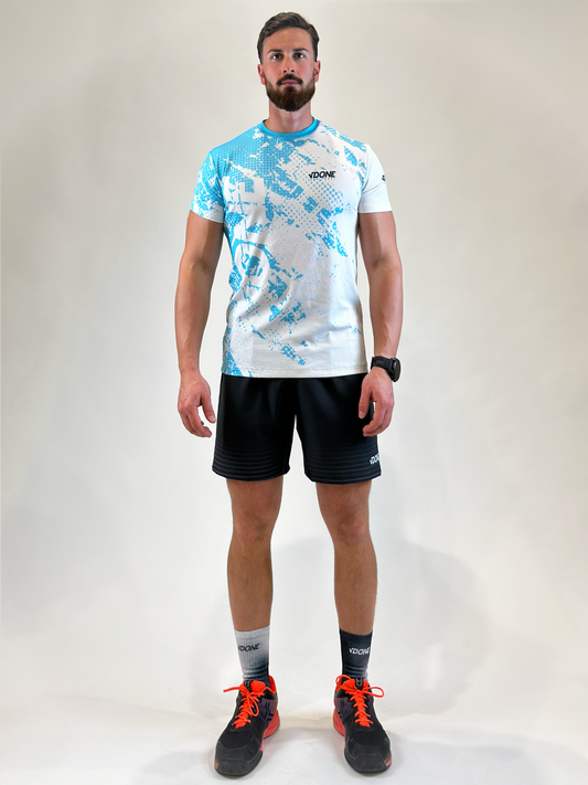 T-shirt Running LightBlu Bubble