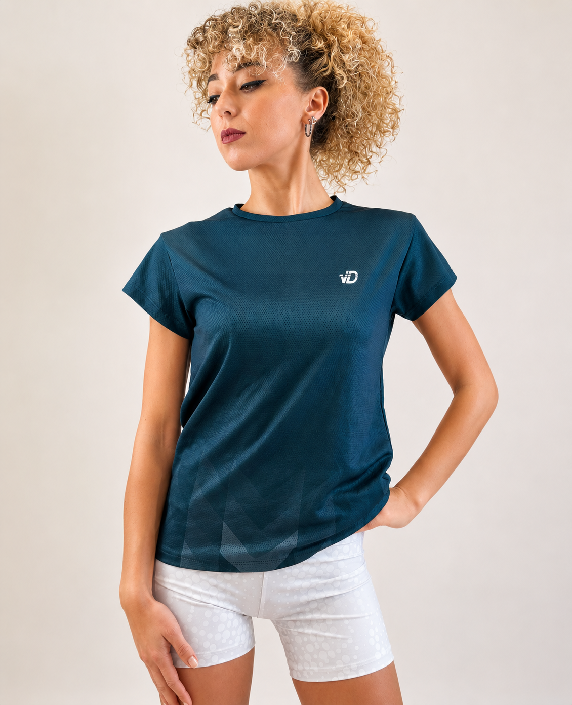 T-shirt Running W/Black