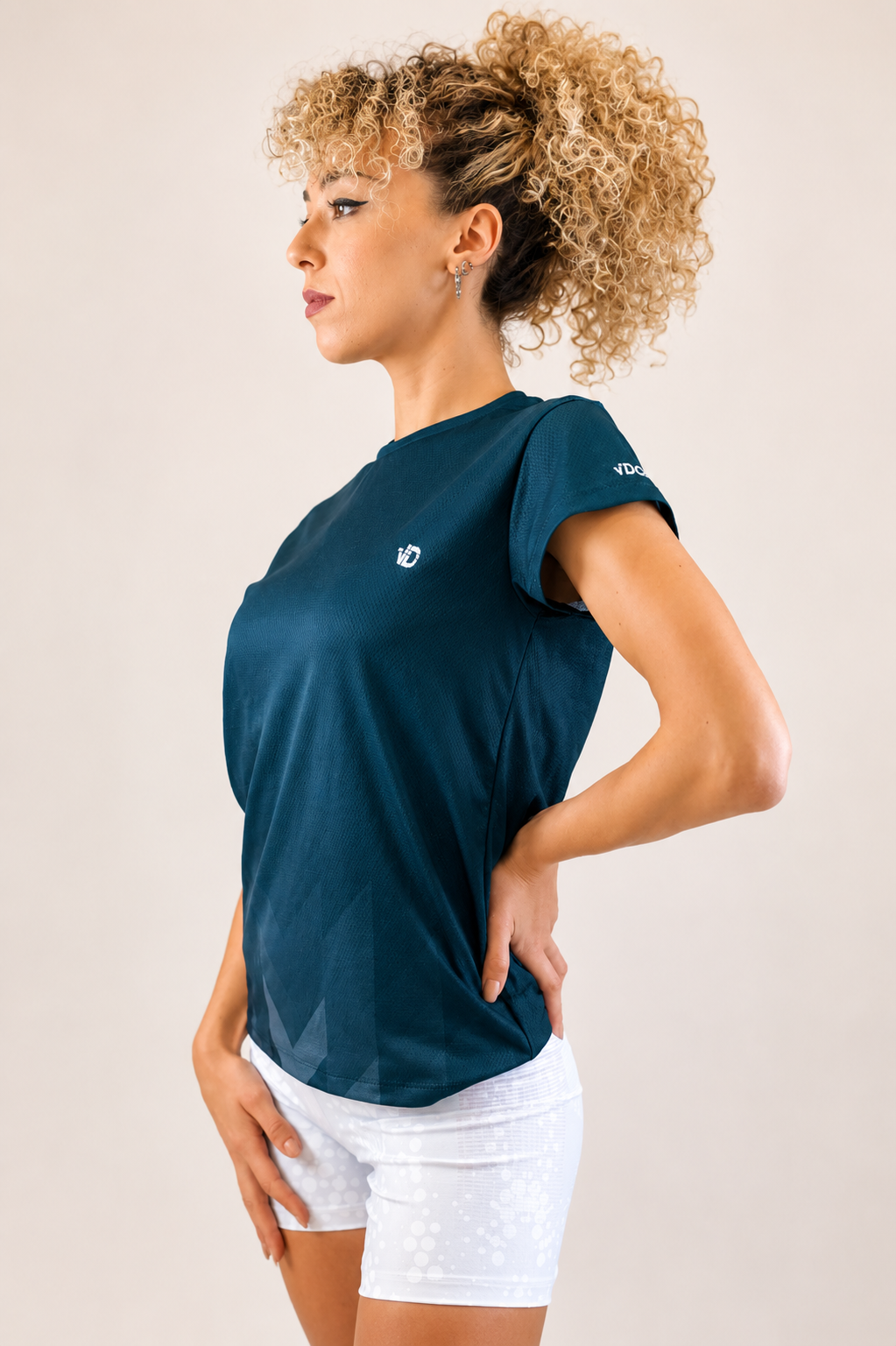 T-shirt Running W/Black
