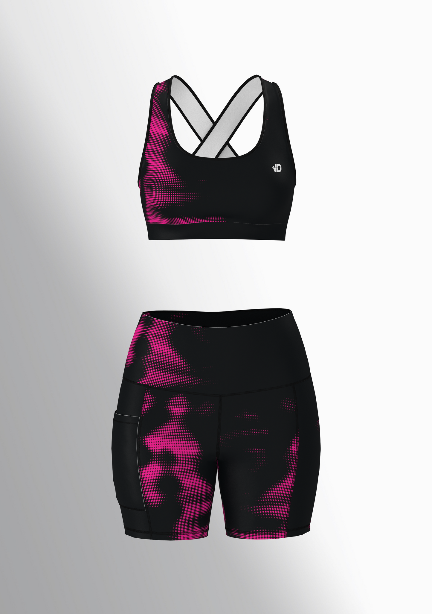 SET Donna Sunny Purple Half Tone