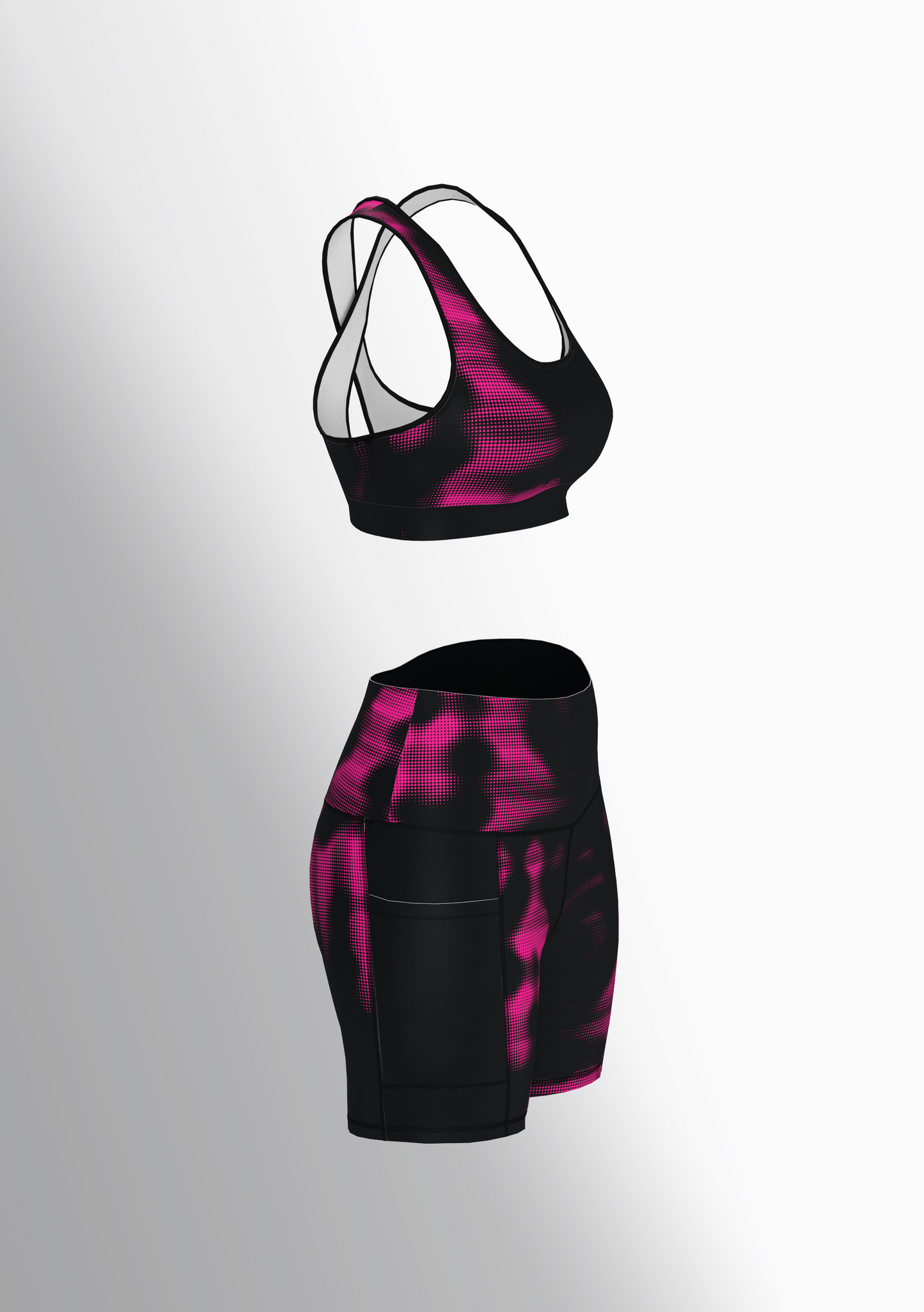 SET Donna Sunny Purple Half Tone